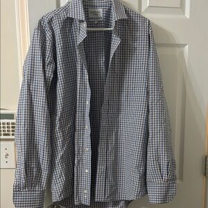 Lodbury Men's Classic Checkered Button Down Shirt